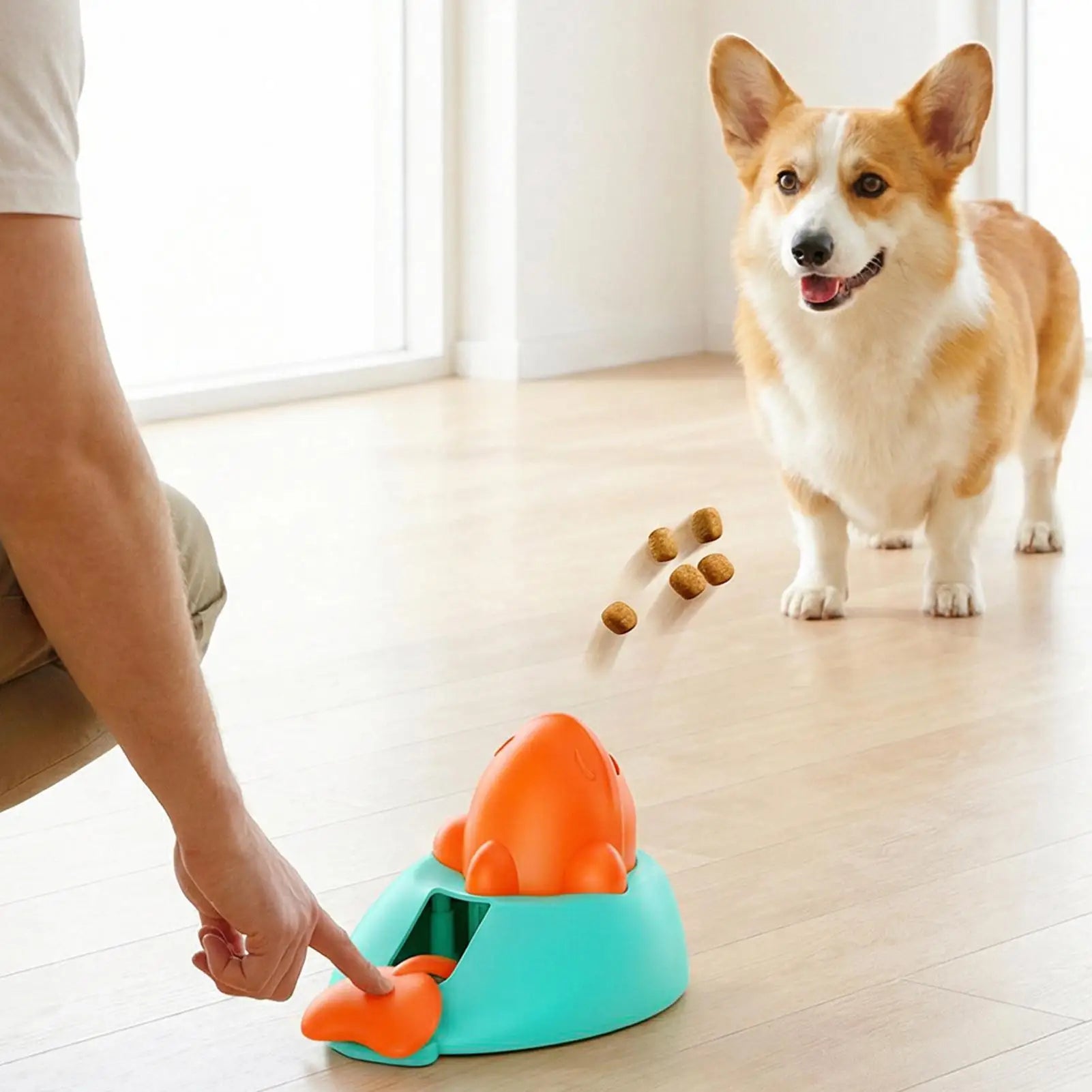 SmartWag Interactive Treat Puzzle – The Ultimate Boredom Buster for Anxiety-Free Pets