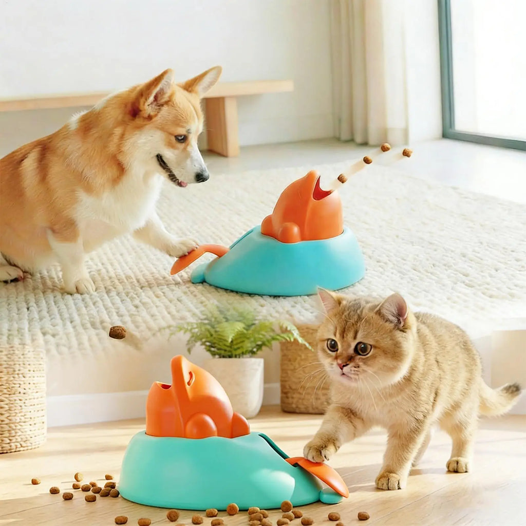 SmartWag Interactive Treat Puzzle – The Ultimate Boredom Buster for Anxiety-Free Pets